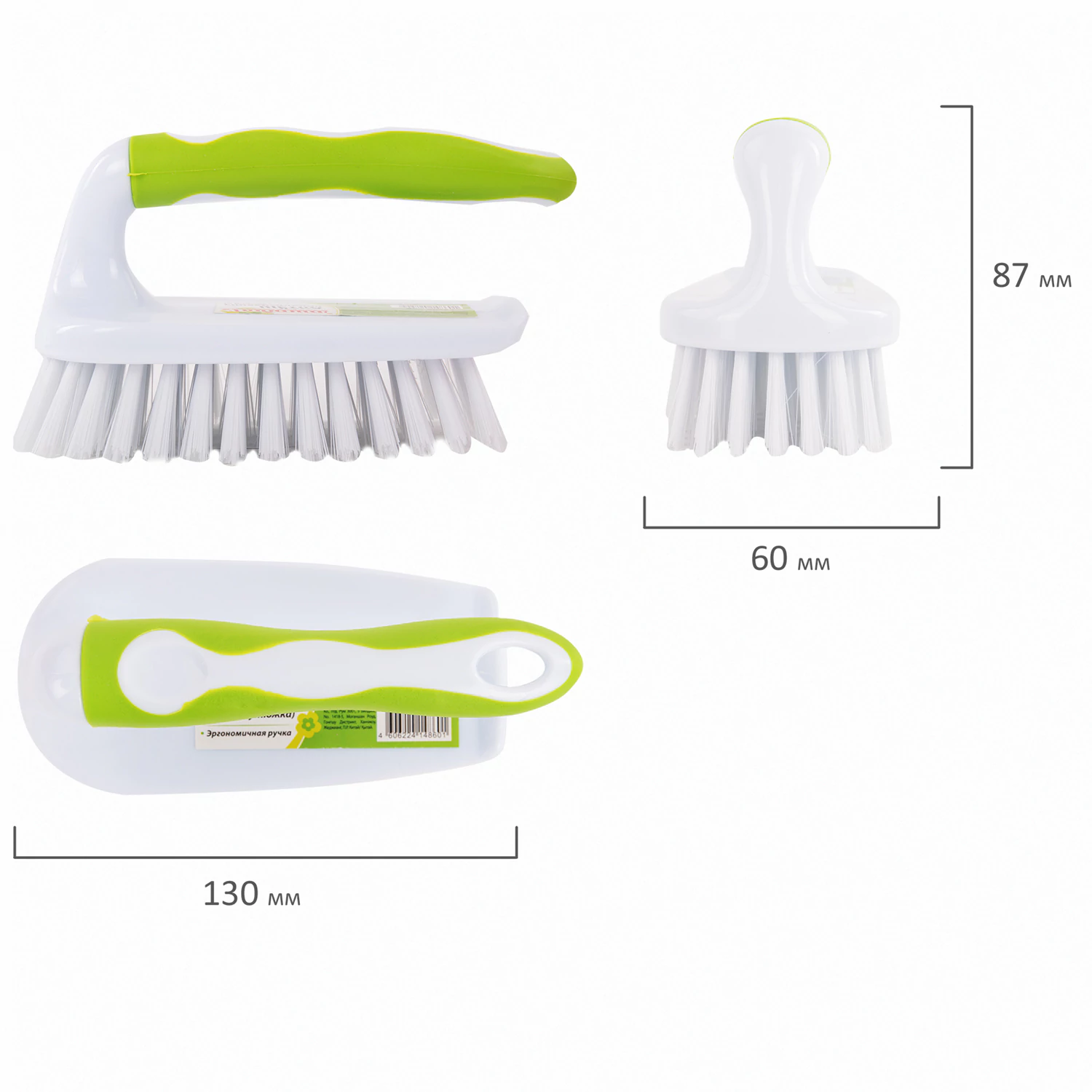 Щетка универсальная ЛЮБАША, ручка с ПВХ покрытием